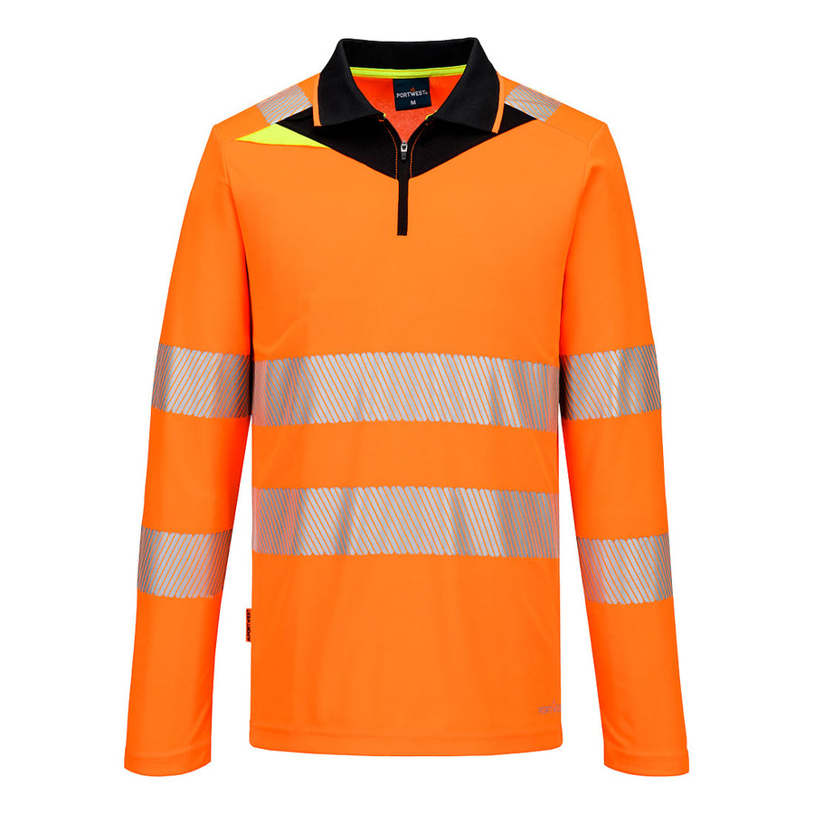 DX4 Hi-Vis Polo Shirt  L/S