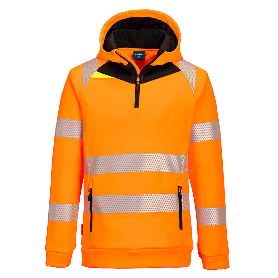 DX4 Hi-Vis Quarter Zip Hoodie