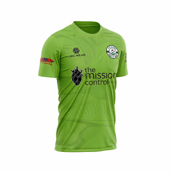 Just A Chat Lime Green Jersey Kids