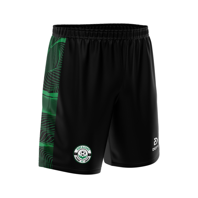 Just A Chat Green Shorts Kids
