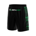 Just A Chat Green Shorts Kids