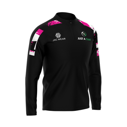 Just A Chat Pink Zip Top Kids