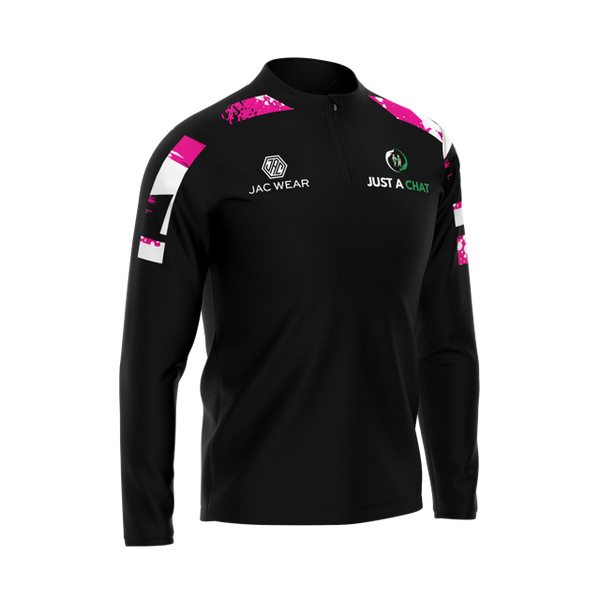 Just A Chat Pink Zip Top Kids
