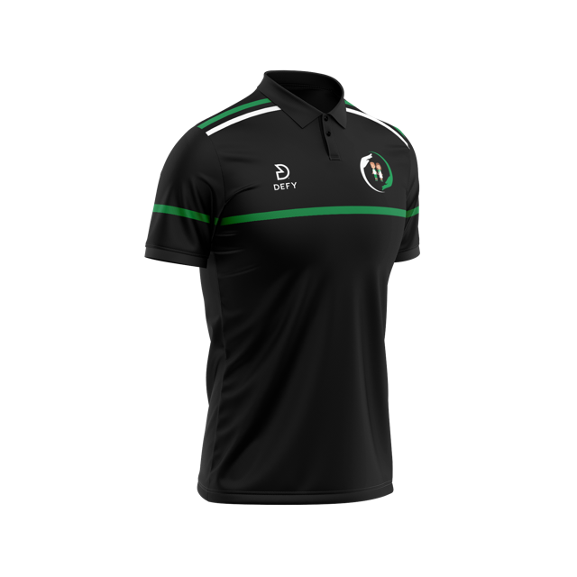 Just A Chat Green Polo 2 Kids