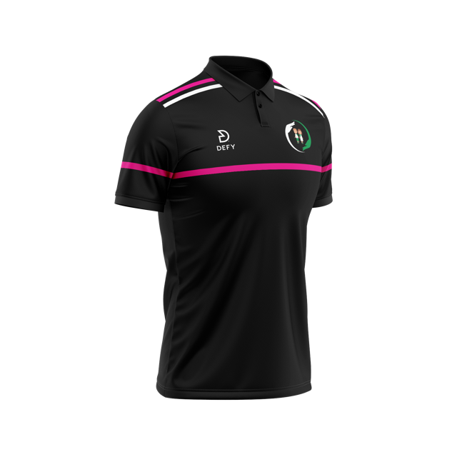 Just A Chat Pink Polo 2 Kids