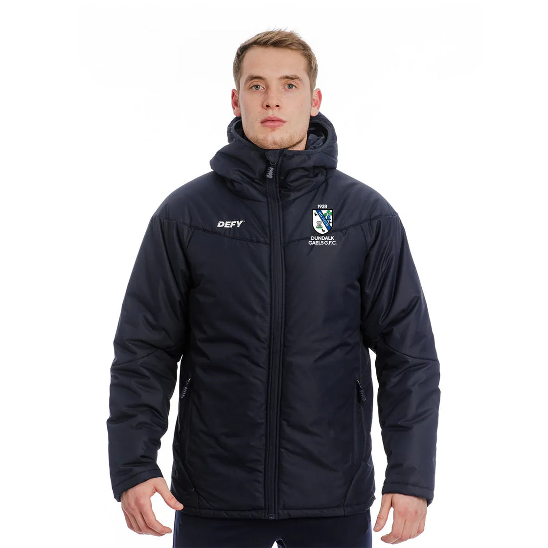 Dundalk Gaels Mens Puffer Jacket - Defy.ie