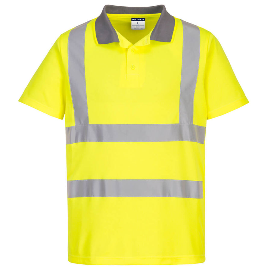 Eco Hi-Vis Polo Shirt  (Pk6)