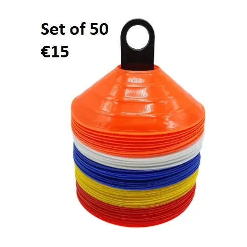 Essential Assorted Saucer Cones (Set of 50)