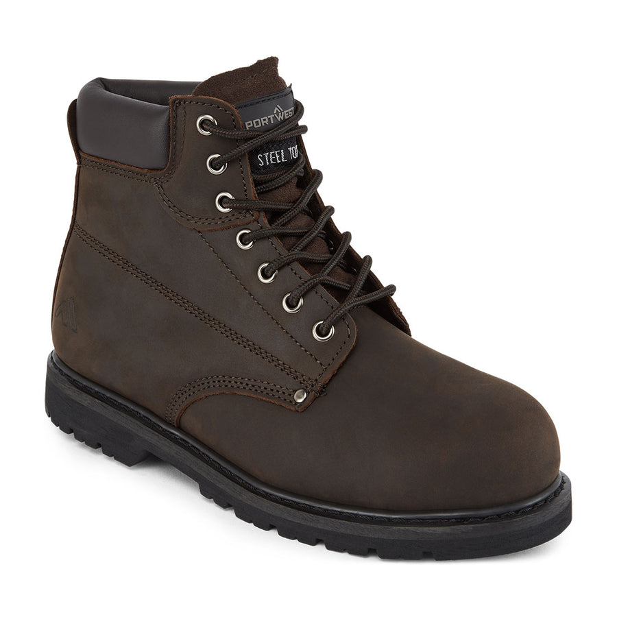 Steel Leather Boot SB  41/7