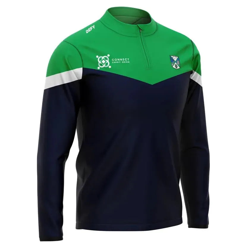 Geraldines Icon 1/4 Zip Top - U13-U14 - Connect Credit Union - Defy.ie