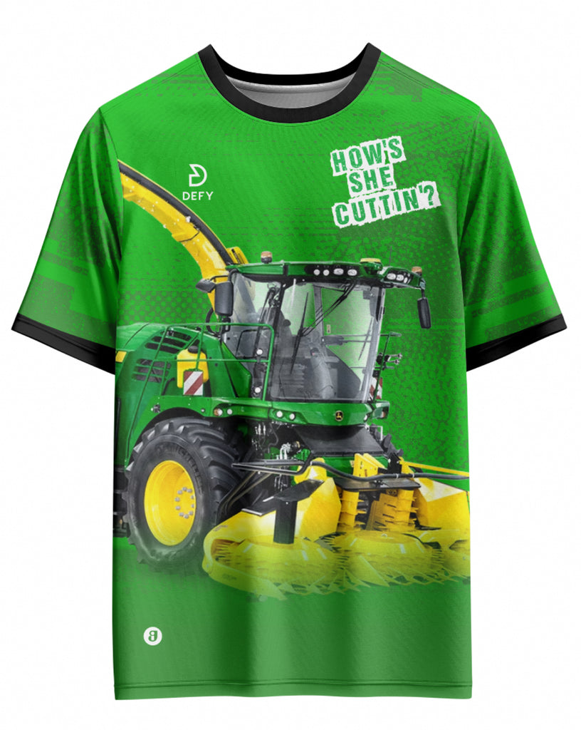 DEFY Agri Jerseys - John Deere - How's She Cuttin