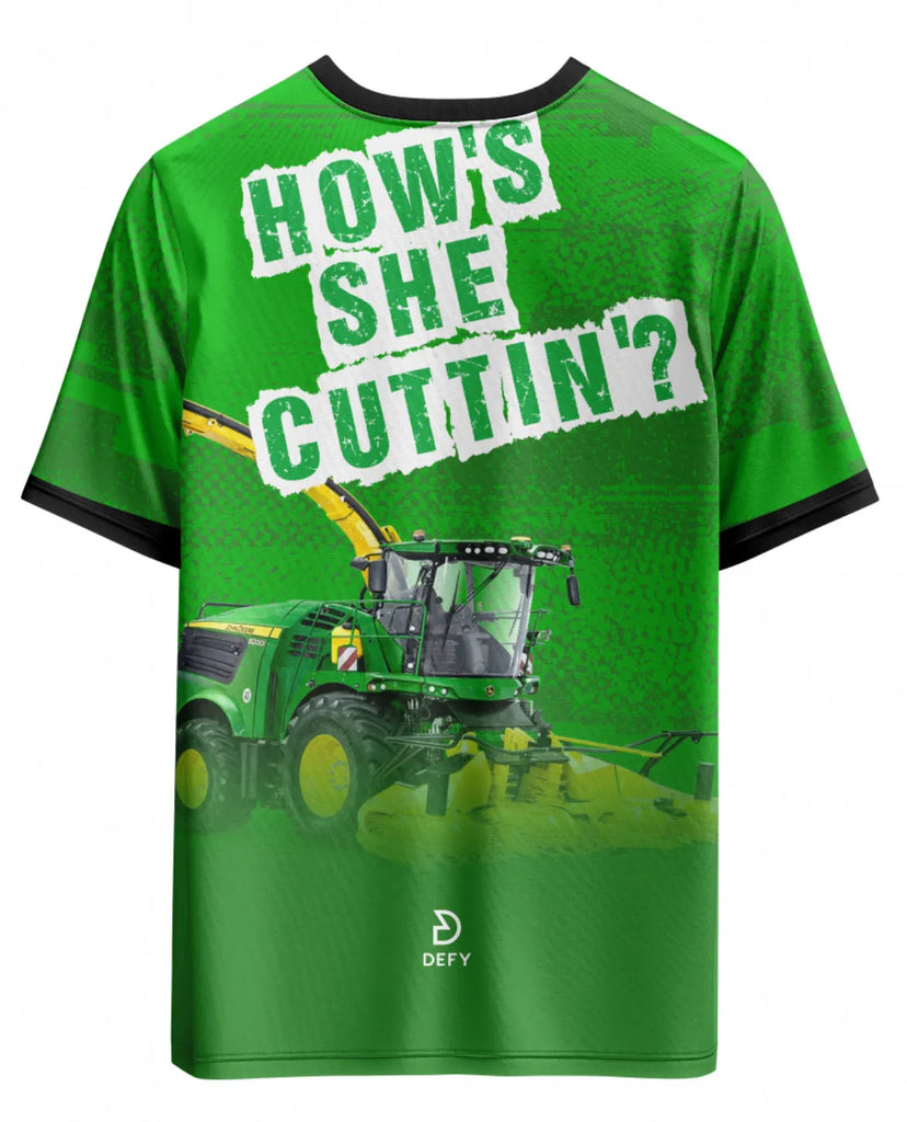 DEFY Agri Jerseys - John Deere - How's She Cuttin