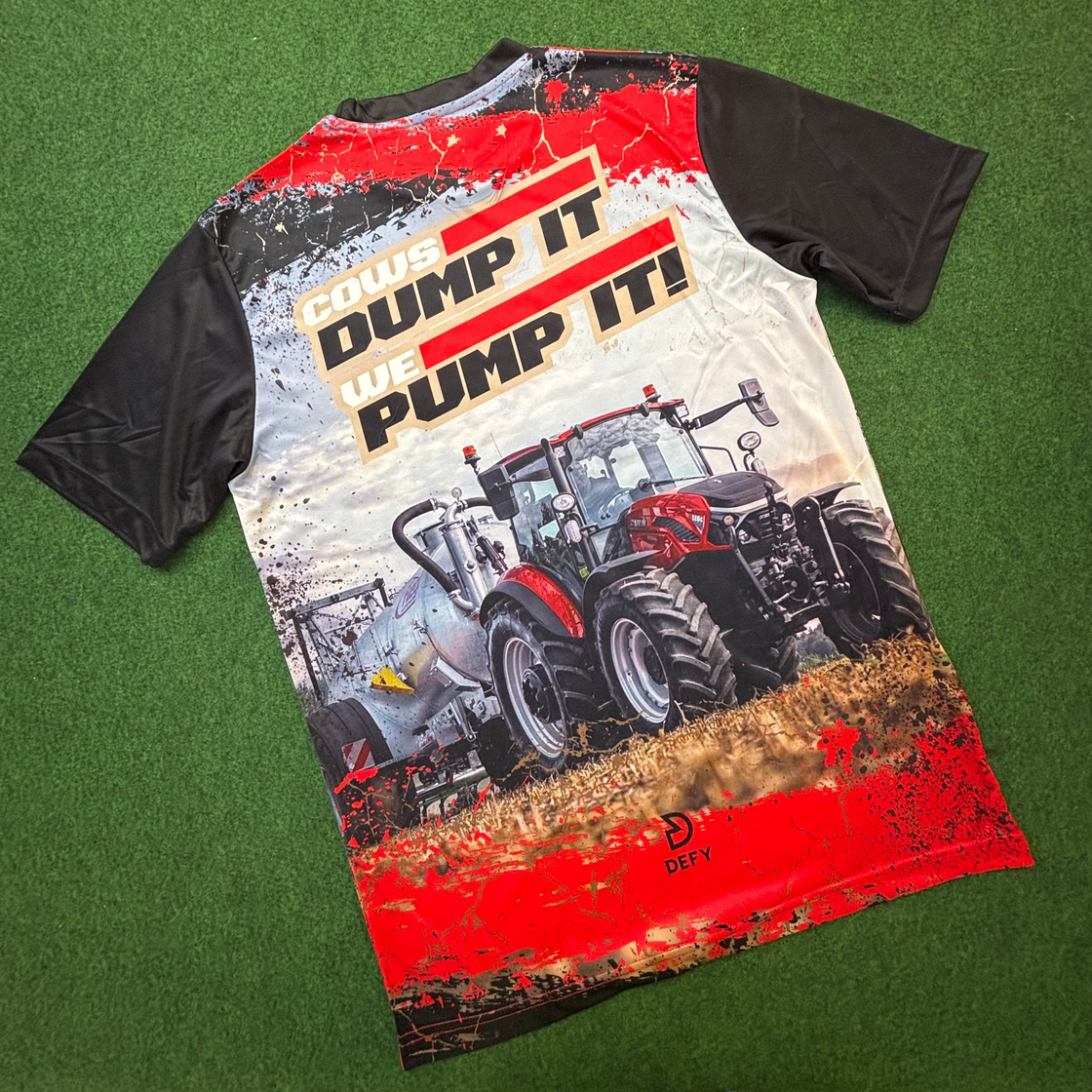 DEFY Agri Jerseys - Cows dump it, we pump it 2025