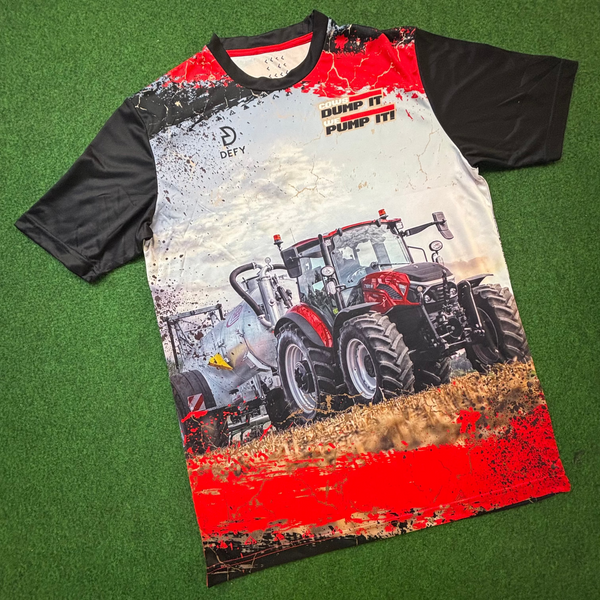 DEFY Agri Jerseys - Cows dump it, we pump it 2025 - Defy.ie