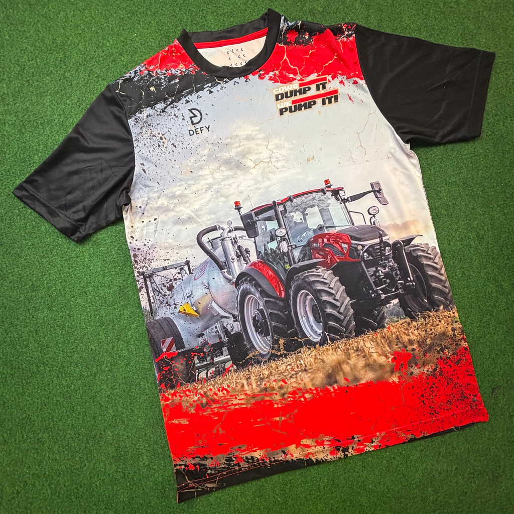 DEFY Agri Jerseys - Cows dump it, we pump it 2025