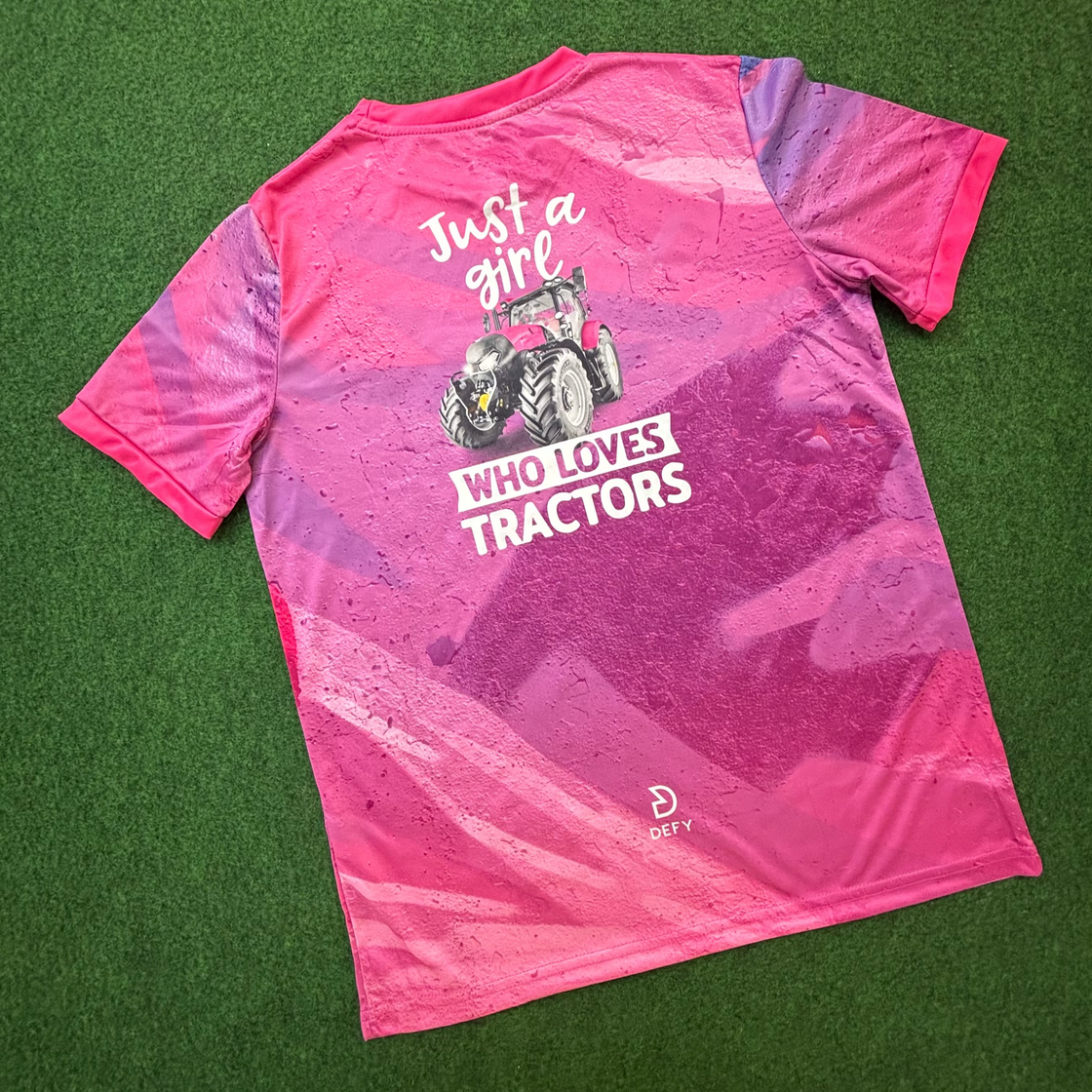 DEFY Agri Jerseys - Pink Tractor 2025