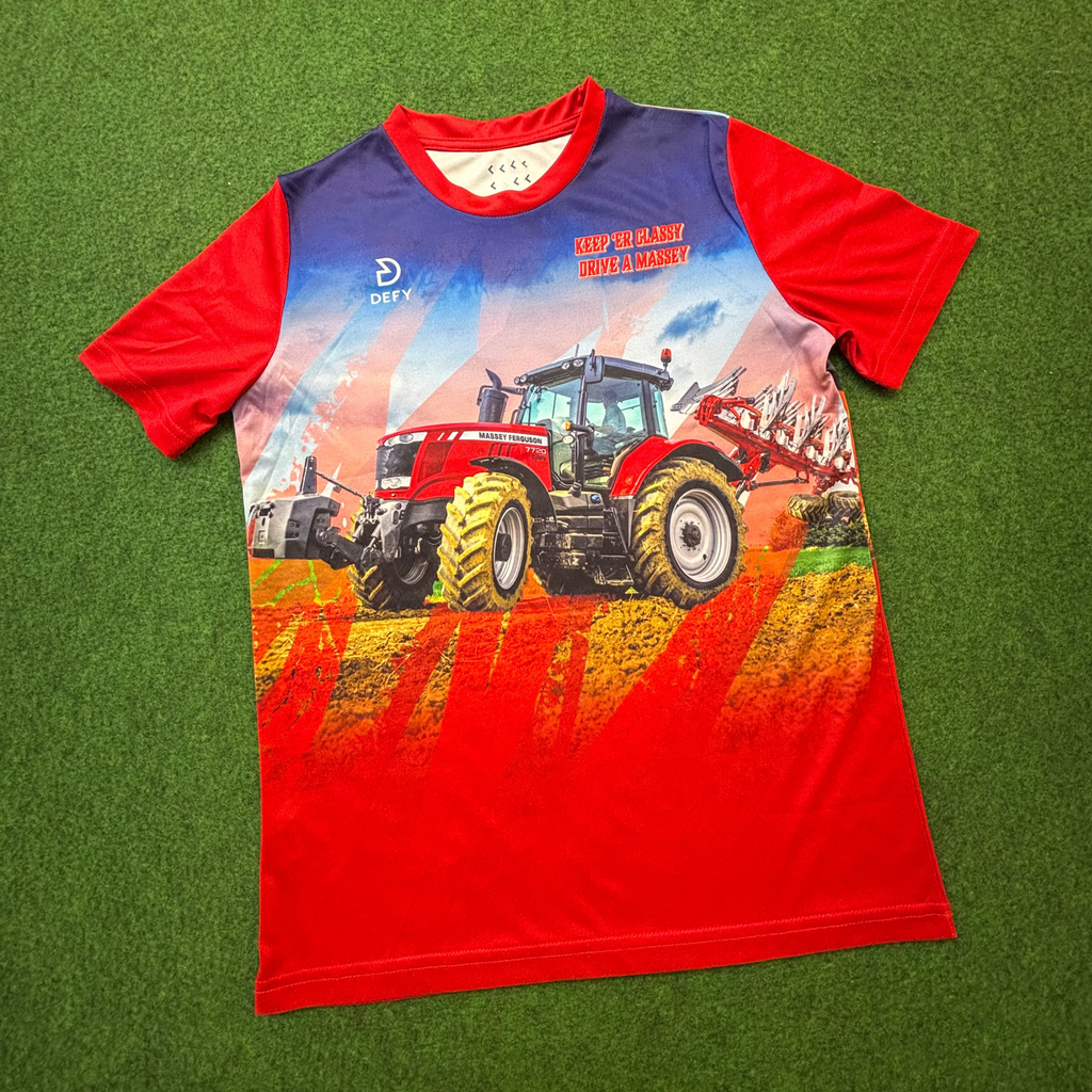 DEFY Agri Jerseys - Keep er' classy drive a Massey 2025