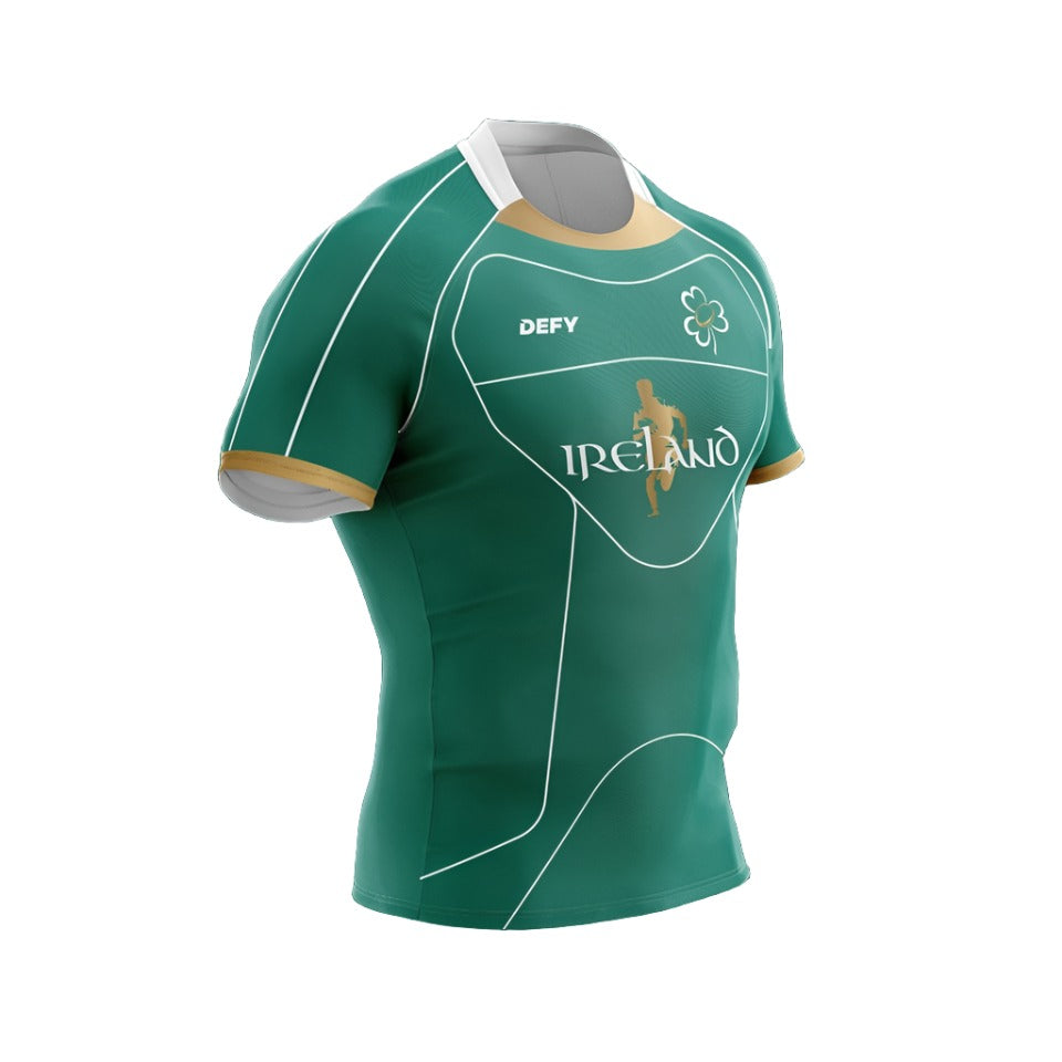 IRELAND RUGBY JERSEY  Green Gold - KIDS