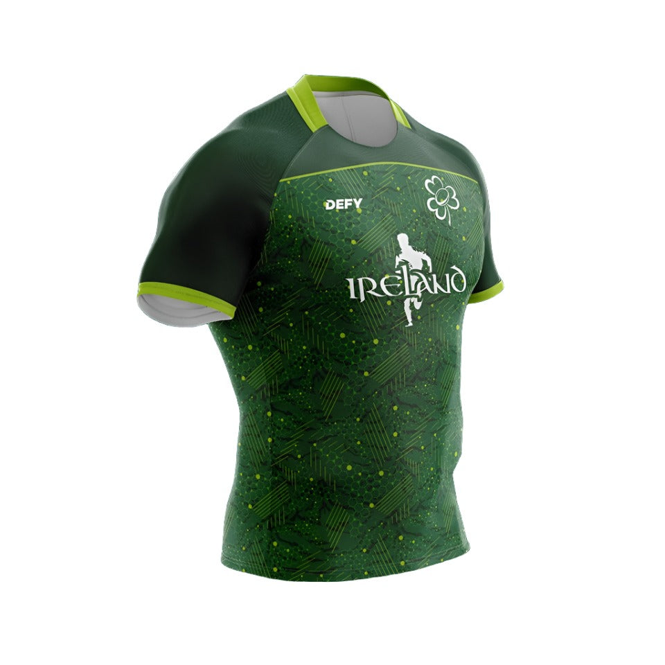 IRELAND RUGBY JERSEY  Green Lime - KIDS