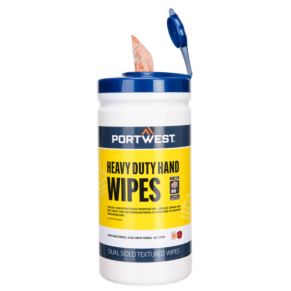 Heavy Duty Hand Wipes  (Pk80)