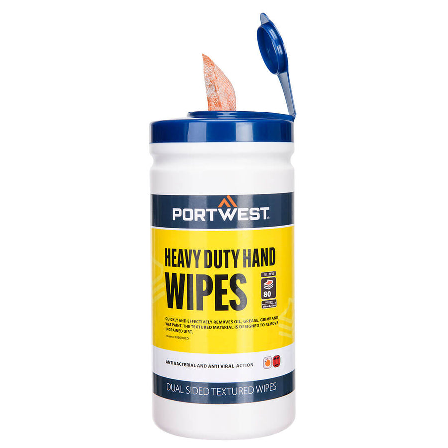 Heavy Duty Hand Wipes  (Pk80)