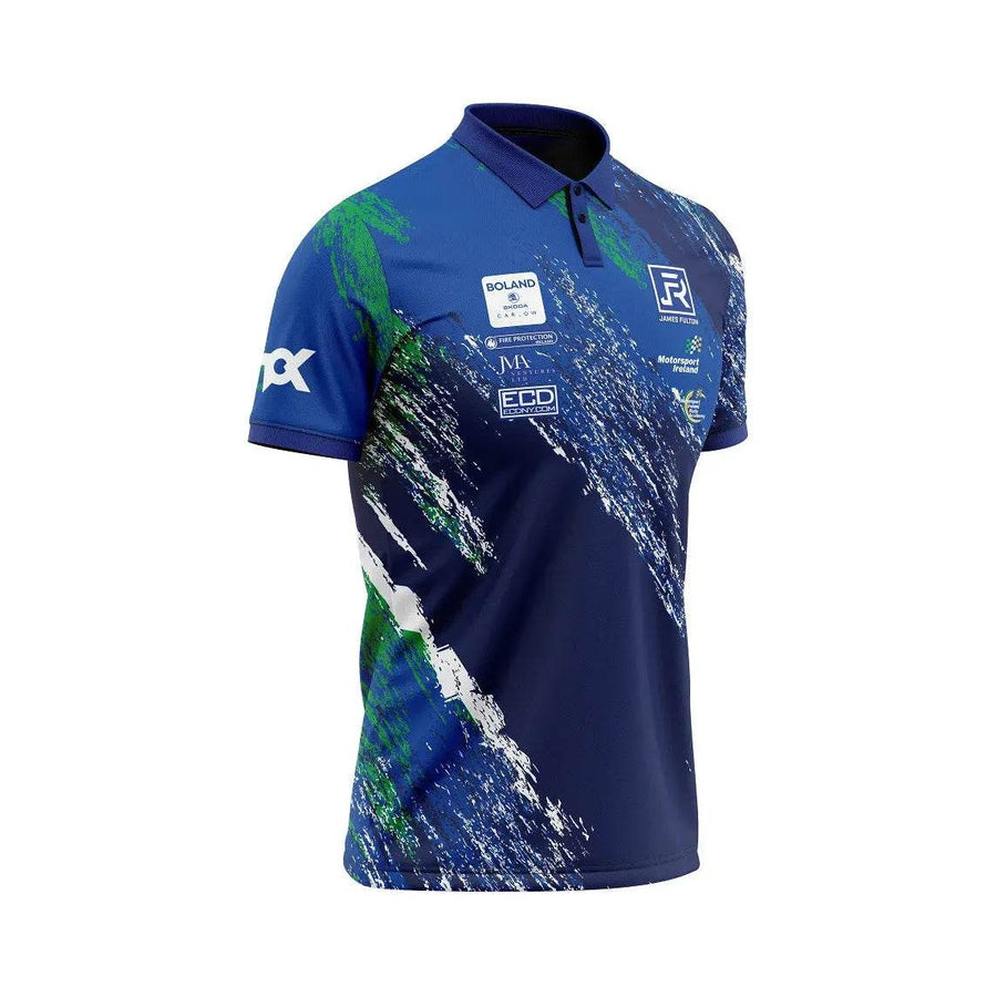 JFR Polo Shirt - Royal/Navy - Defy.ie