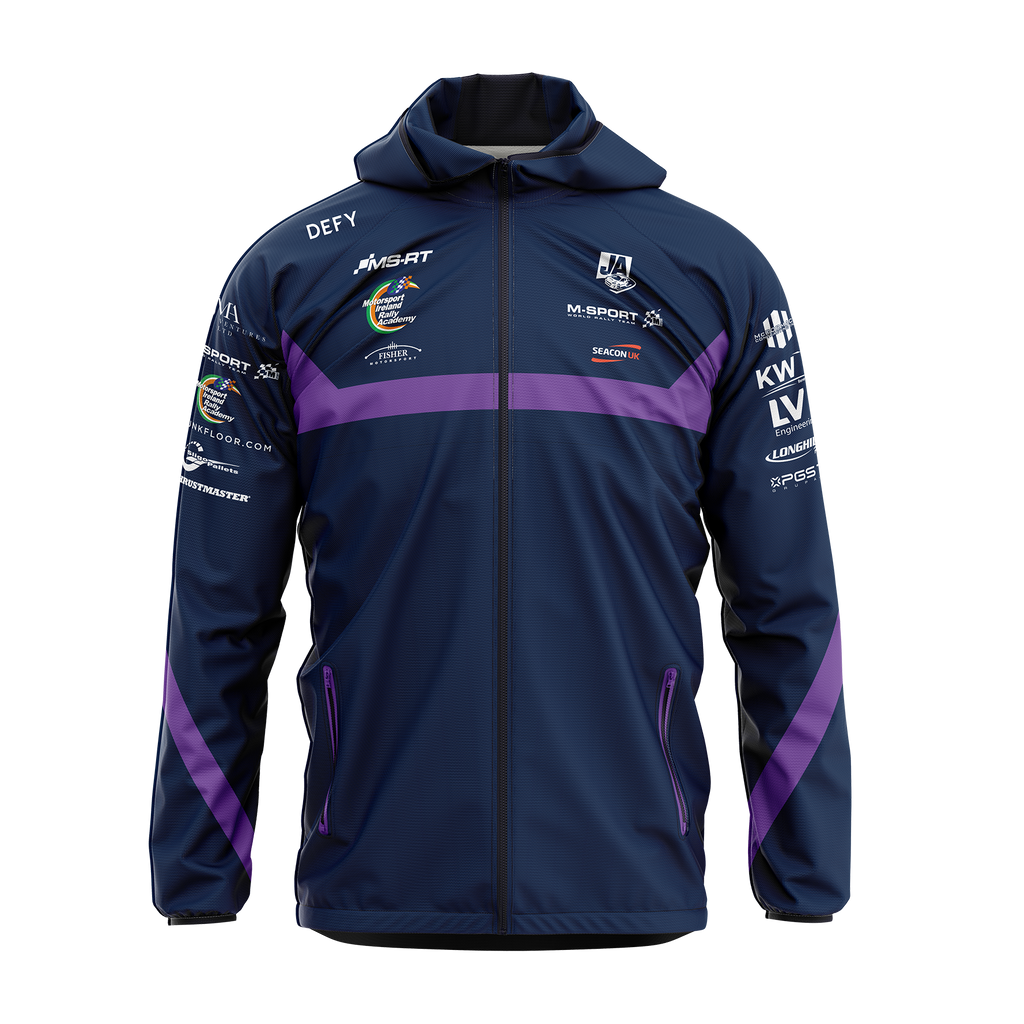 Jon Armstrong Rallying Custom Rain Jacket - Adults - Defy.ie