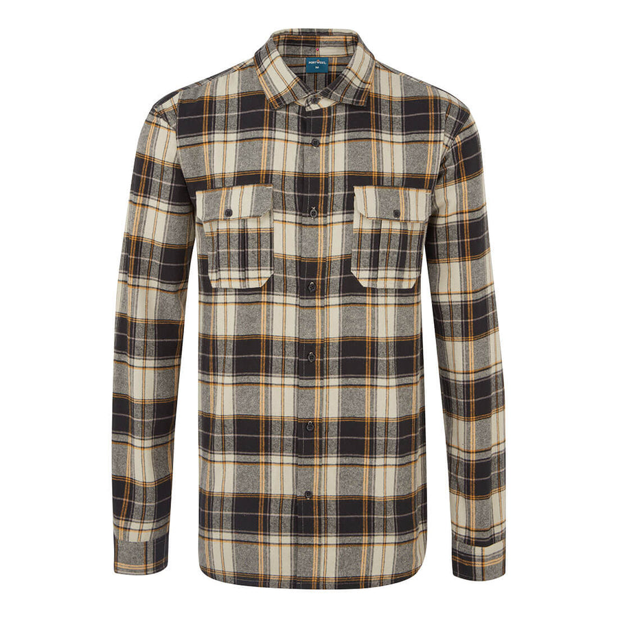 Unlined Check Shirt