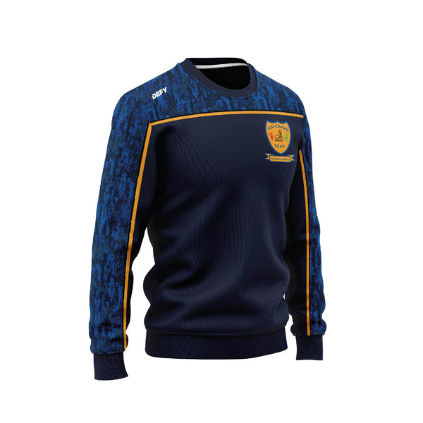 Kilkerley Crewneck - Royal/Amber - Kids - Defy.ie