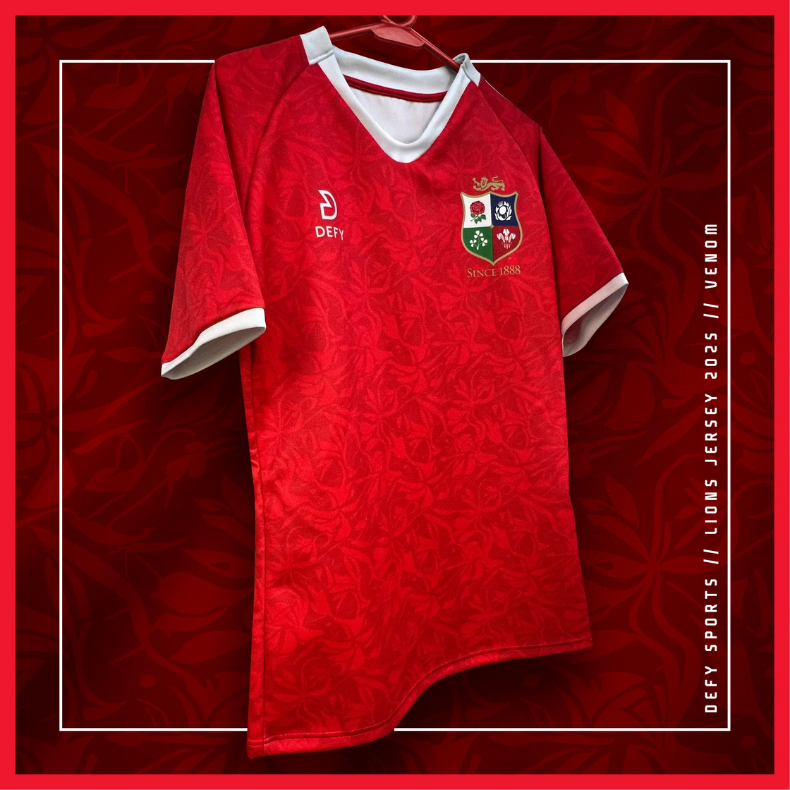 Lions Jersey Slim Fit - Defy.ie