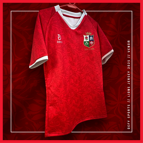 Lions Jersey Regular Fit - Defy.ie