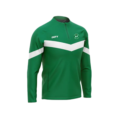 Moycullen Basketball Club Victory 1/4 Zip Green - Ladies