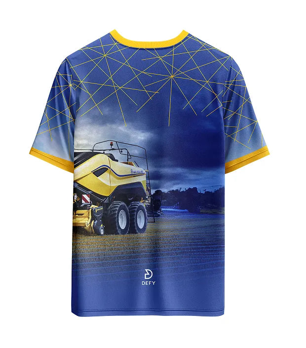 DEFY Agri Jerseys - New Holland - Royal Amber