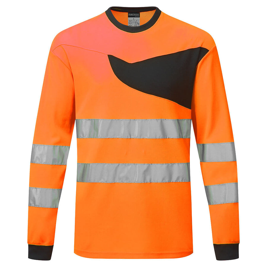 PW2 Hi-Vis T-Shirt  L/S