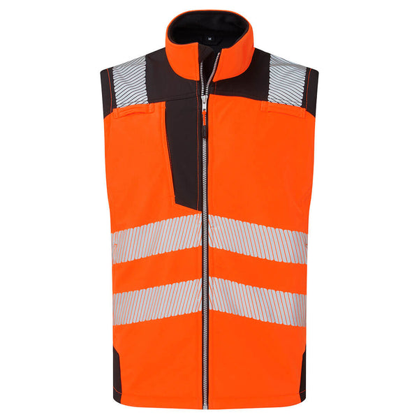 PW3 Hi-Vis Softshell Gilet
