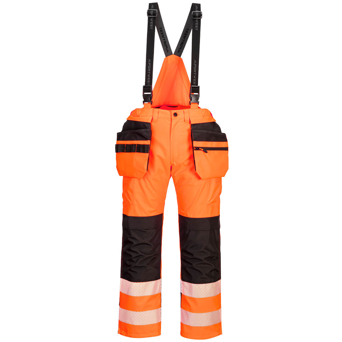 PW3 Hi-Vis Rain Bib & Brace