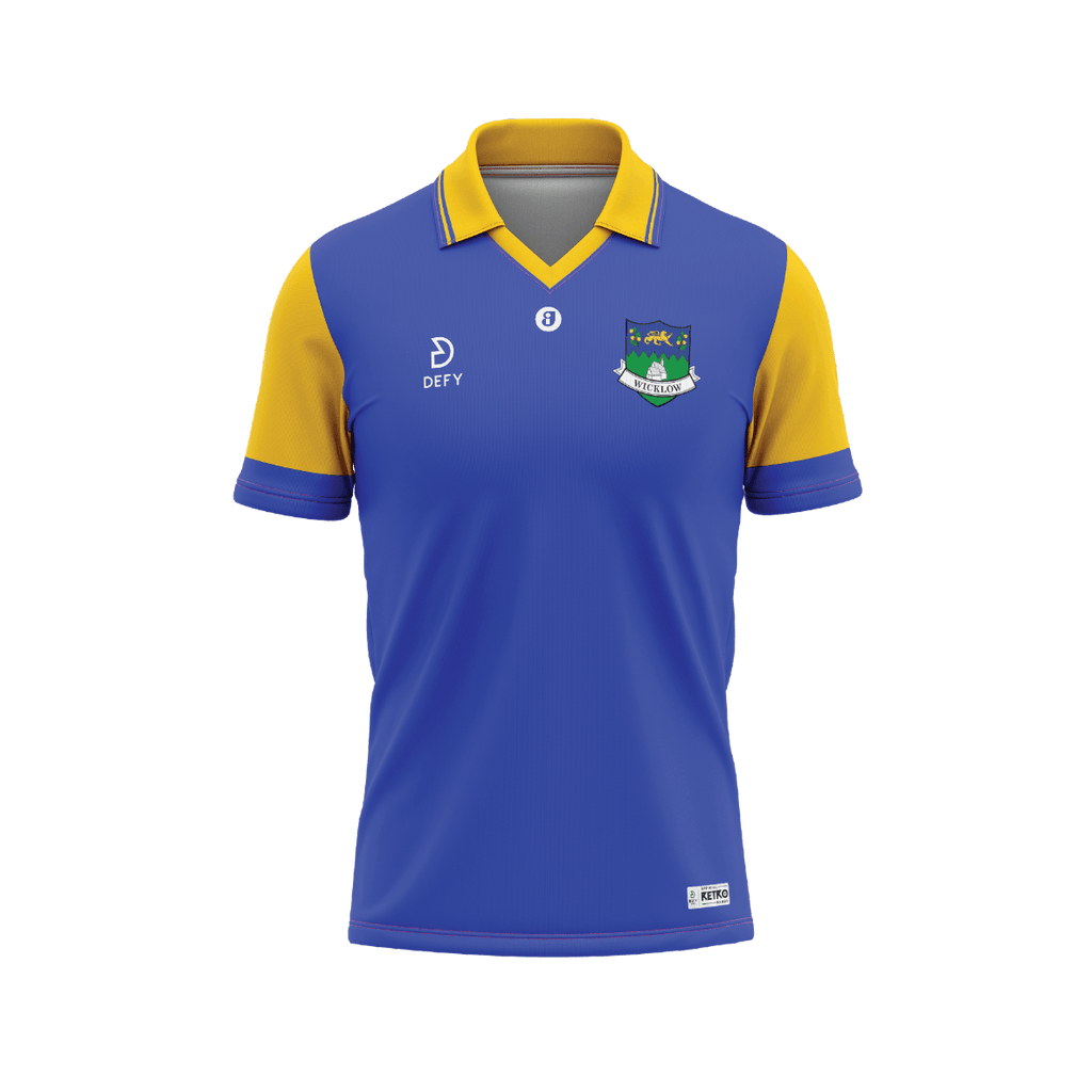 Wicklow Retro Gaelic Jersey Kids - Defy.ie