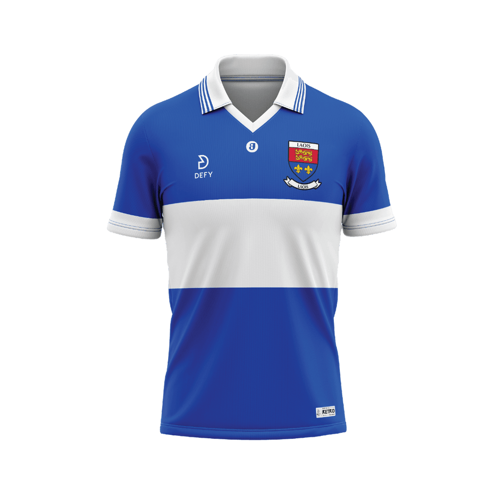 Laois Retro Gaelic Jersey - Defy.ie