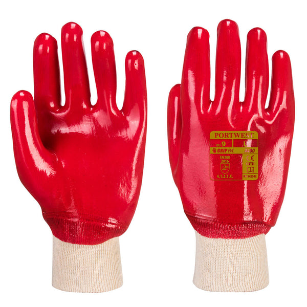 A400 PVC Knitwrist Glove (1)