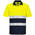 2-Tone Lightweight Polo  S/S