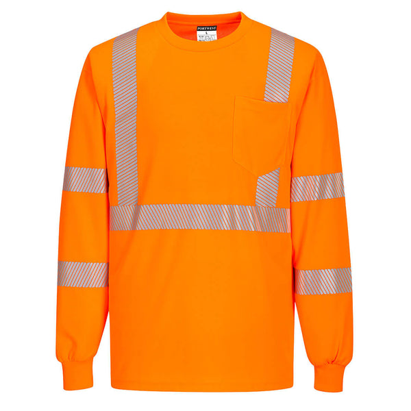 Segmented Tape T-Shirt  L/S