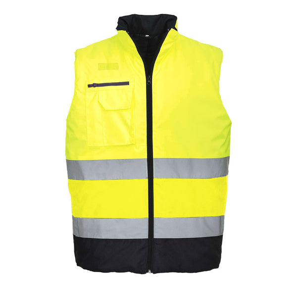 Hi-Vis 2-Tone Bodywarmer