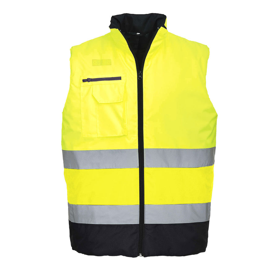 Hi-Vis 2-Tone Bodywarmer