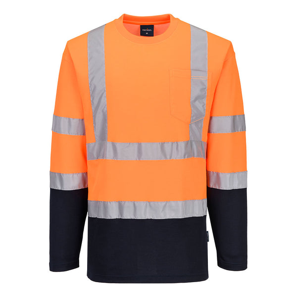 Hi-Vis Two-Tone T-Shirt L/S