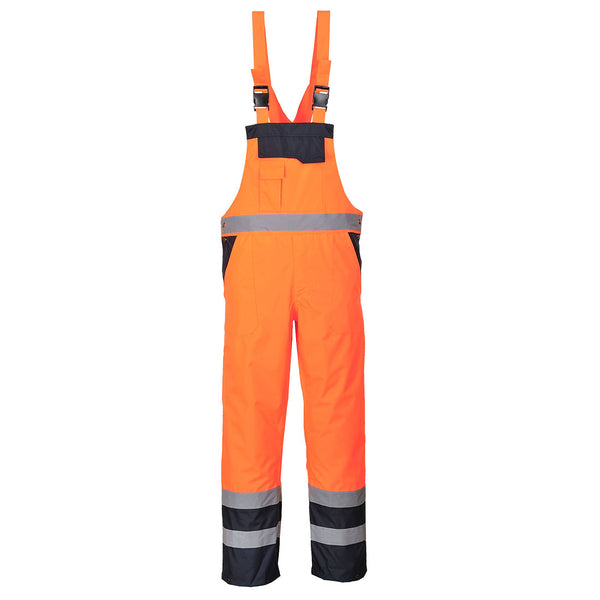 Contrast Bib & Brace, Lined
