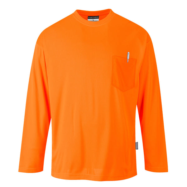 Long Sleeve Pocket T-Shirt