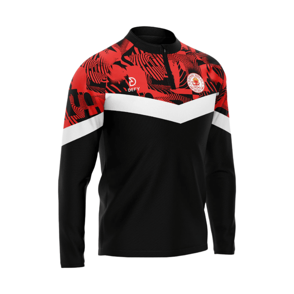 Oldpark Reds F.C. Half Zip Adults - Defy.ie