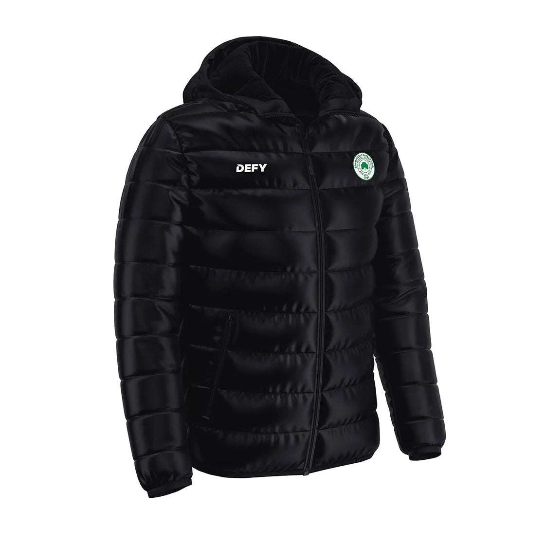 Shamrocks FC Puffer Jacket - Defy.ie