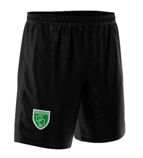 Square Utd Shorts - Black - Adults