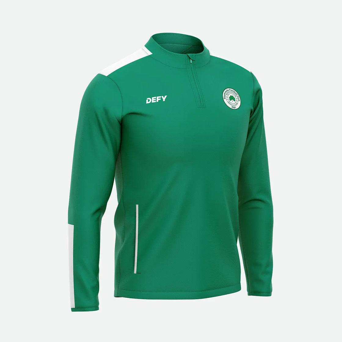 Shamrocks FC Slide 1/4 Zip Top - Defy.ie